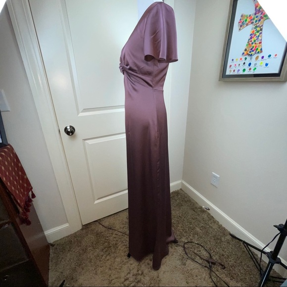 Show Me Your MuMu Rome Twist Gown Dusty Rose XS - Picture 11 of 17
